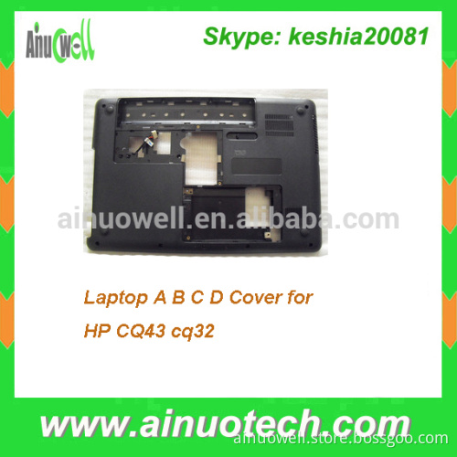 laptop bottom case for HP CQ43 cq32 laptop D cover A/B/C/D cover /hinge /lcd cable /keyboard /fan
